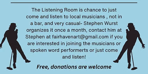 Tuesday Listening Room - Spoken Word