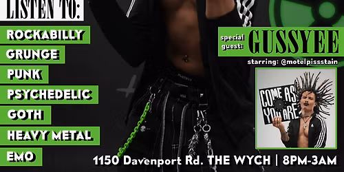 COME AS YOU ARE -  ROCK NIGHT with GOBS @ The Wych