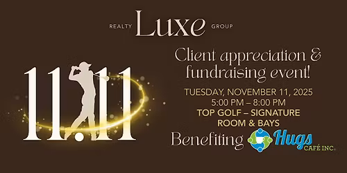 Luxe Realty Group Client appreciation & fundraising event!