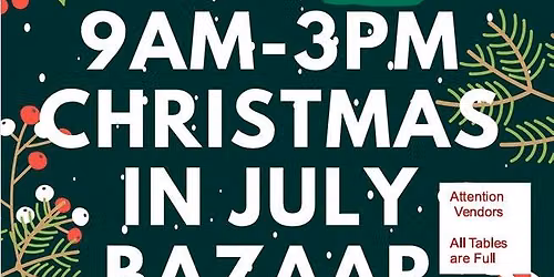 Christmas in July Bazaar