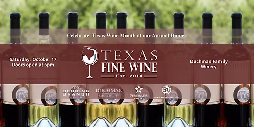 Annual Texas Fine Wine Dinner
