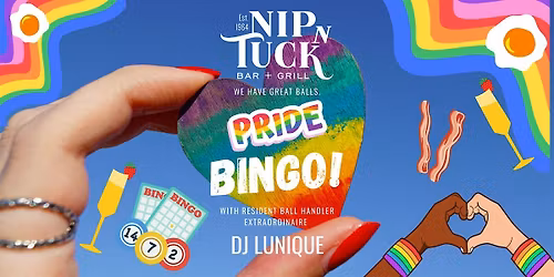 Boozy Brunch Bingo - PRIDE + ZADDY Theme!