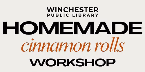 Homemade Cinnamon Rolls Workshop