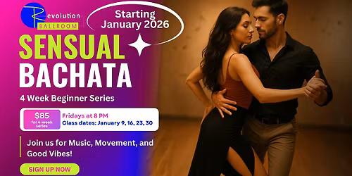 Sensual Bachata - 4 Week Beginner Series
