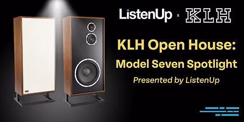KLH Open House: Model Seven Spotlight at ListenUp Boulder