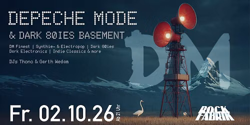 DEPECHE MODE & DARK 80IES BASEMENT  | Basement @ Rockfabrik Augsburg