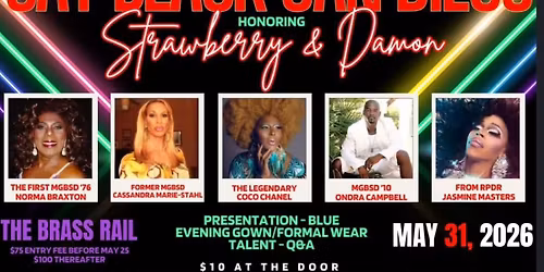 Miss & Mr. Gay Black San Diego 2026