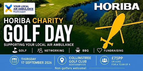 HORIBA Charity Golf Day 2026