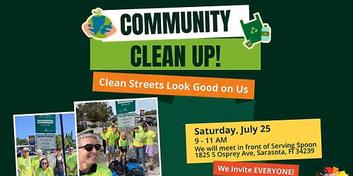 Community Street Cleanup | July \u2600\ufe0f