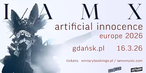 IAMX \/ 16.03.26 \/ Parlament, Gda\u0144sk