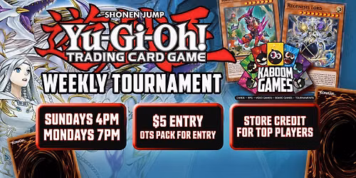 Yugioh Advanced Format Tournament