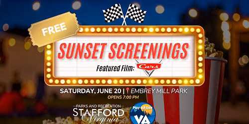 Sunset Screenings - FREE OUTDOOR MOVIE NIGHT