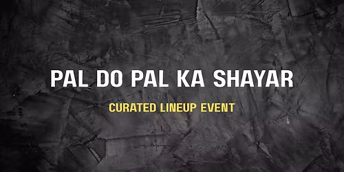 Pal Do Pal Ka Shayar