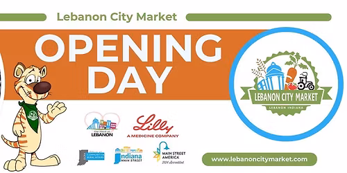 Lebanon City Market Opening Day