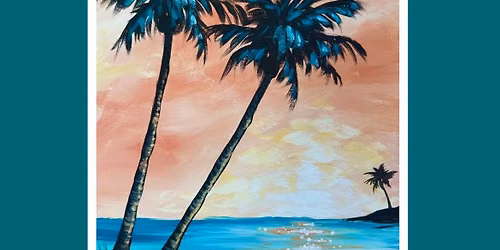 Paint & Sip w\/Becky \u201cSparkling Shores\u201d