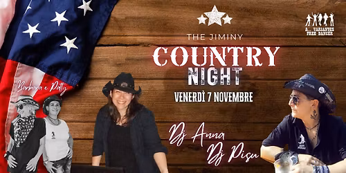 \ud83e\udd20 COUNTRY NIGHT \ud83e\udd20 Dj Anna + Dj Pisu @ The Jiminy