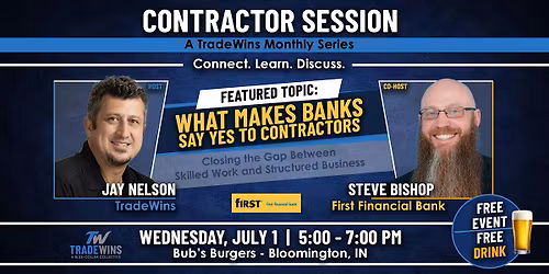 Contractor Session: What Makes Banks Say Yes to Contractors