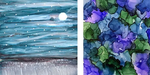 Intuitive Abstract Painting with Alcohol Inks \u2013 October 24