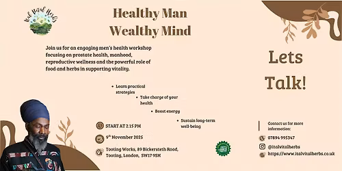Healthy Man Wealthy Mind