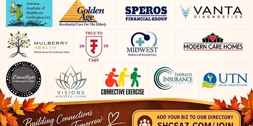 SHCSAZ Happy Hour - Thanksgiving Gathering at Canyon Winds Assisted Living