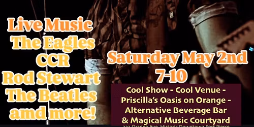 Cadence in Concert - The Magical Musical Courtyard @ Priscilla's Oasis