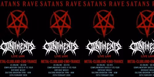 SATANS RAVE \/\/ LIVE SET FROM CONTINENTS 