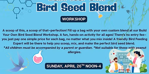 Create Your Own Seed Blend Workshop