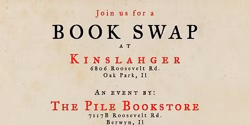 Book Swap at Kinslahger