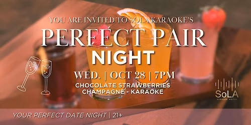 Perfect Pair Night at SoLA Karaoke