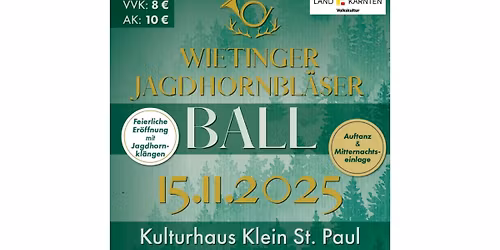 Wietinger Jagdhornbl\u00e4serball \ud83d\udcef