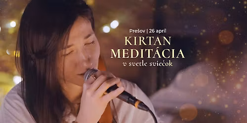 Candlelight Kirtan \u2013 medit\u00e1cia v svetle svie\u010dok \u2728