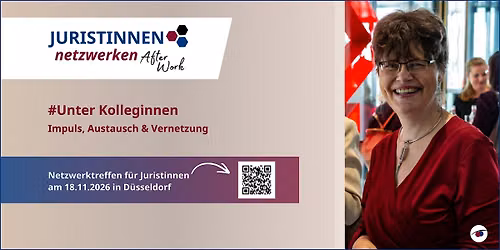 Juristinnennetzwerken ... After Work in D\u00fcsseldorf am 18.11.2026