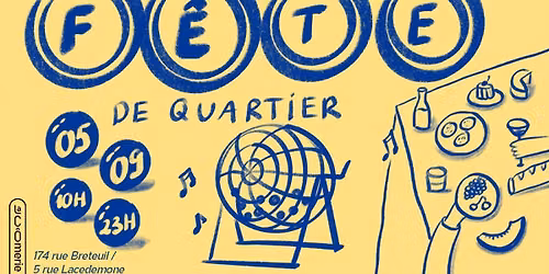 F\u00eate de quartier \u00e0 La C\u00f4merie