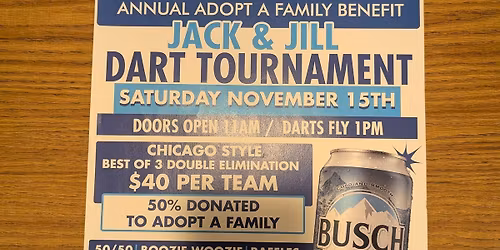 Adopt a Family Dart Tourney Benefit