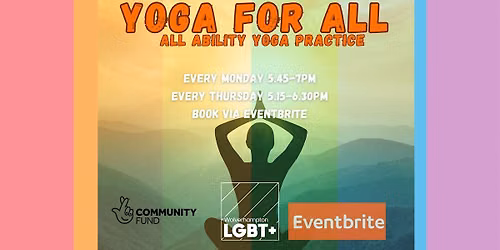 Monday's Yoga for All