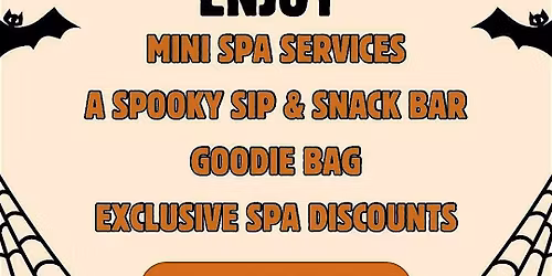 Spatober Spooky Happy Hour \u2013 Sip & Spa