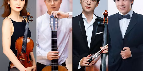 Qianwen Shen violin, Junhong Kuang guita, Mo Mo cello, Yinfei Wang piano