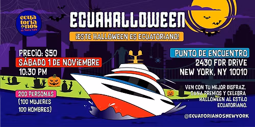 ECUAHALLOWEEN BOAT PARTY