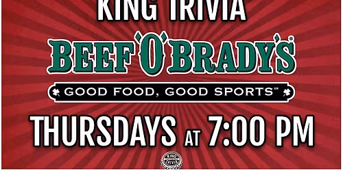 Trivia Night at Beef 'O' Brady's