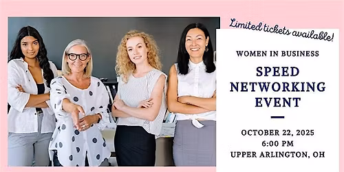 Women in Business Speed Networking Event