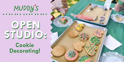 Open Studio: cookie decorating... holiday edition!