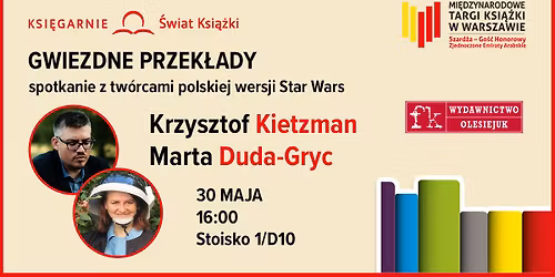 Gwiezdne przek\u0142ady - spotkanie z tw\u00f3rcami polskiej wersji Star Wars