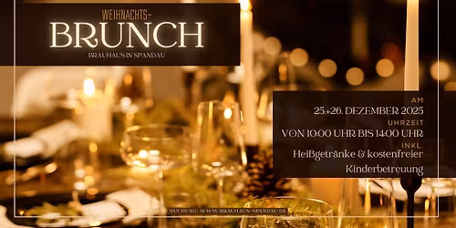 Weihnachtsbrunch im Brauhaus in Spandau
