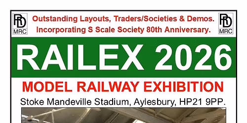 RAILEX 2026 - MODEL RAILWAY EXHIBITION