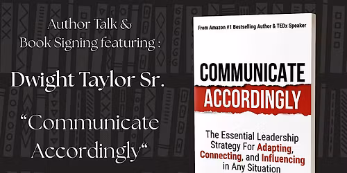 Author Talk & Book Signing featuring Dwight Taylor
