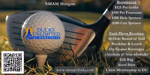 2nd Annual Golf Tournament hosted by Annapolis DU