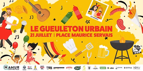 \ud83c\udde7\ud83c\uddea F\u00eate Nationale - Gueuleton Urbain 2026 \ud83c\udf89