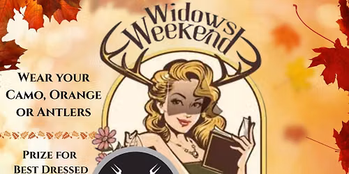 Widows Weekend Naughty Bingo