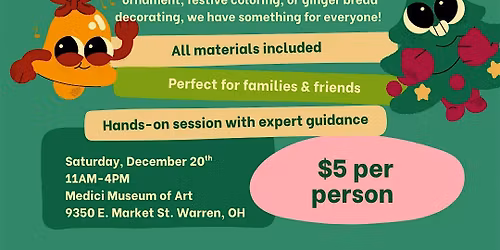 Walk In Holiday Craft Day