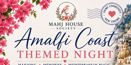 Amalfi Coast Mahjong theme night